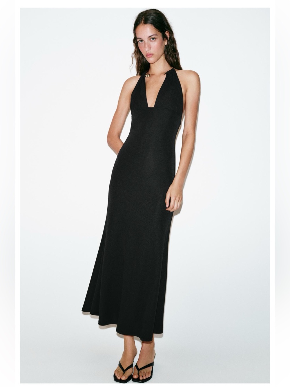 Choker Halter Dress - Picture 2 of 5